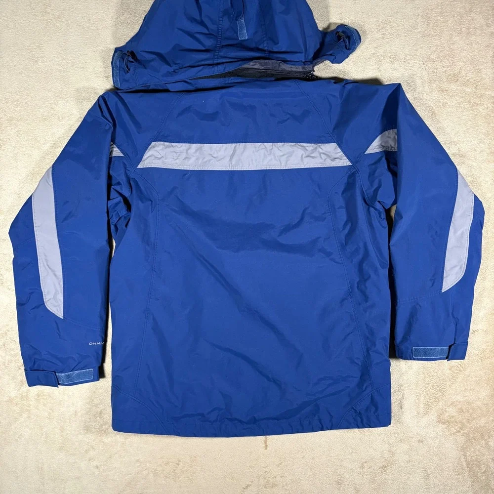 Vintage Columbia Core Interchange Men's 3 in 1 Medium Full Zip‎ Removable Hood